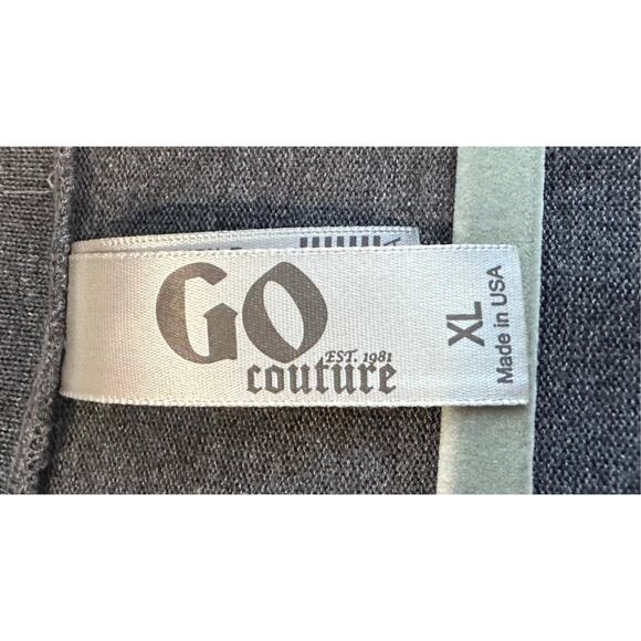 Vintage Go Couture Abstract Sweater V-neck Boho Lightweight XL - Picture 9 of 10